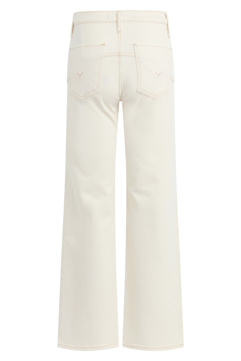 Rosie High Waist Ankle Wide Leg Jeans, Alternate, color, ECRU