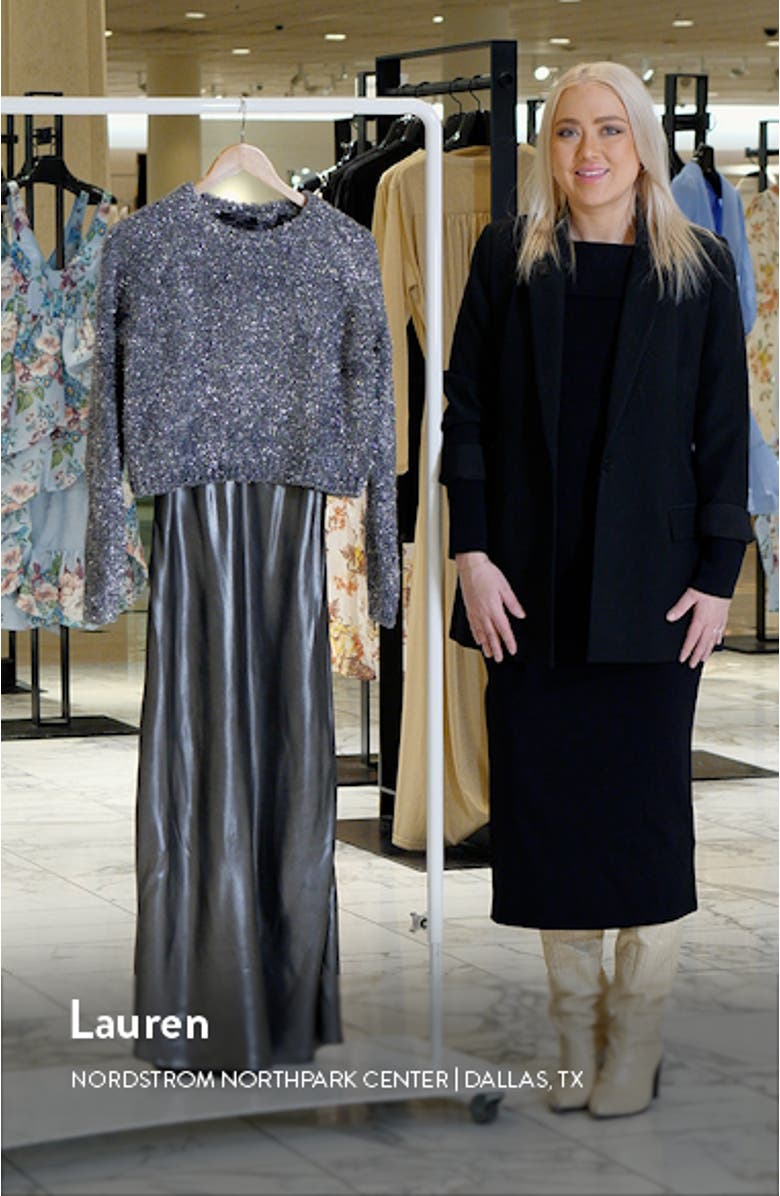 Rosetta Tinsel Two Piece Sweater & Slipdress, sales video thumbnail