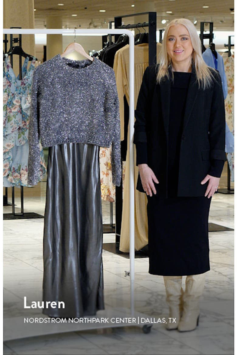 Rosetta Tinsel Two Piece Sweater & Slipdress video
