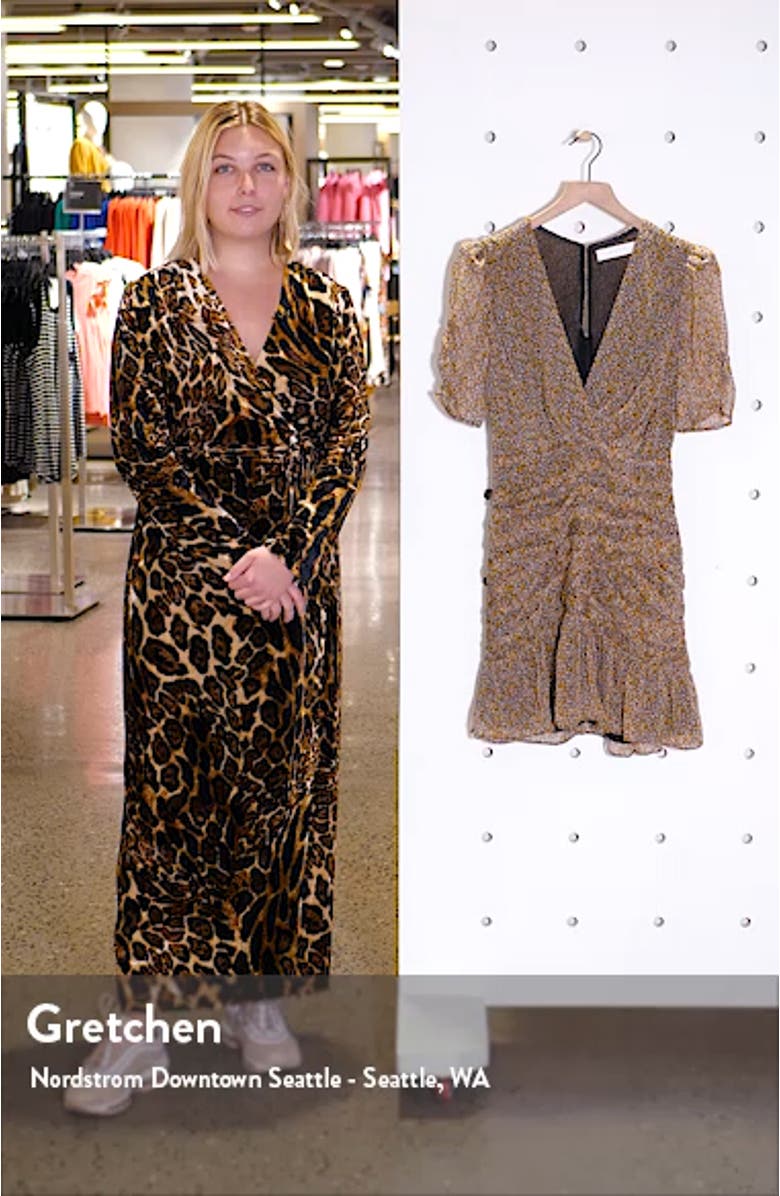 Shirred Minidress, sales video thumbnail