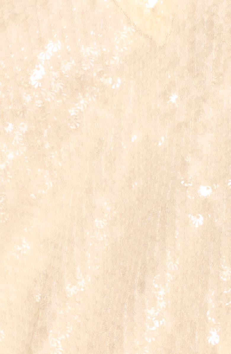 Ramy Brook Delphina Sequin Top, Alternate, color, Winter White Sequin