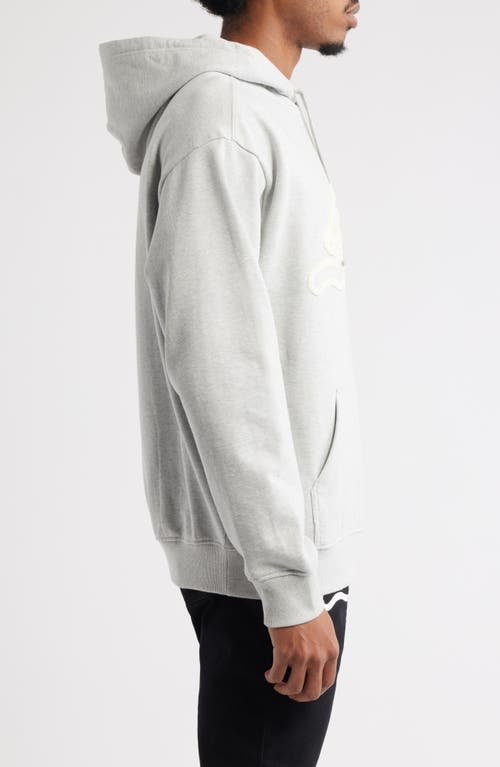 Icecream Sauce Logo Appliqué Hoodie In Gray