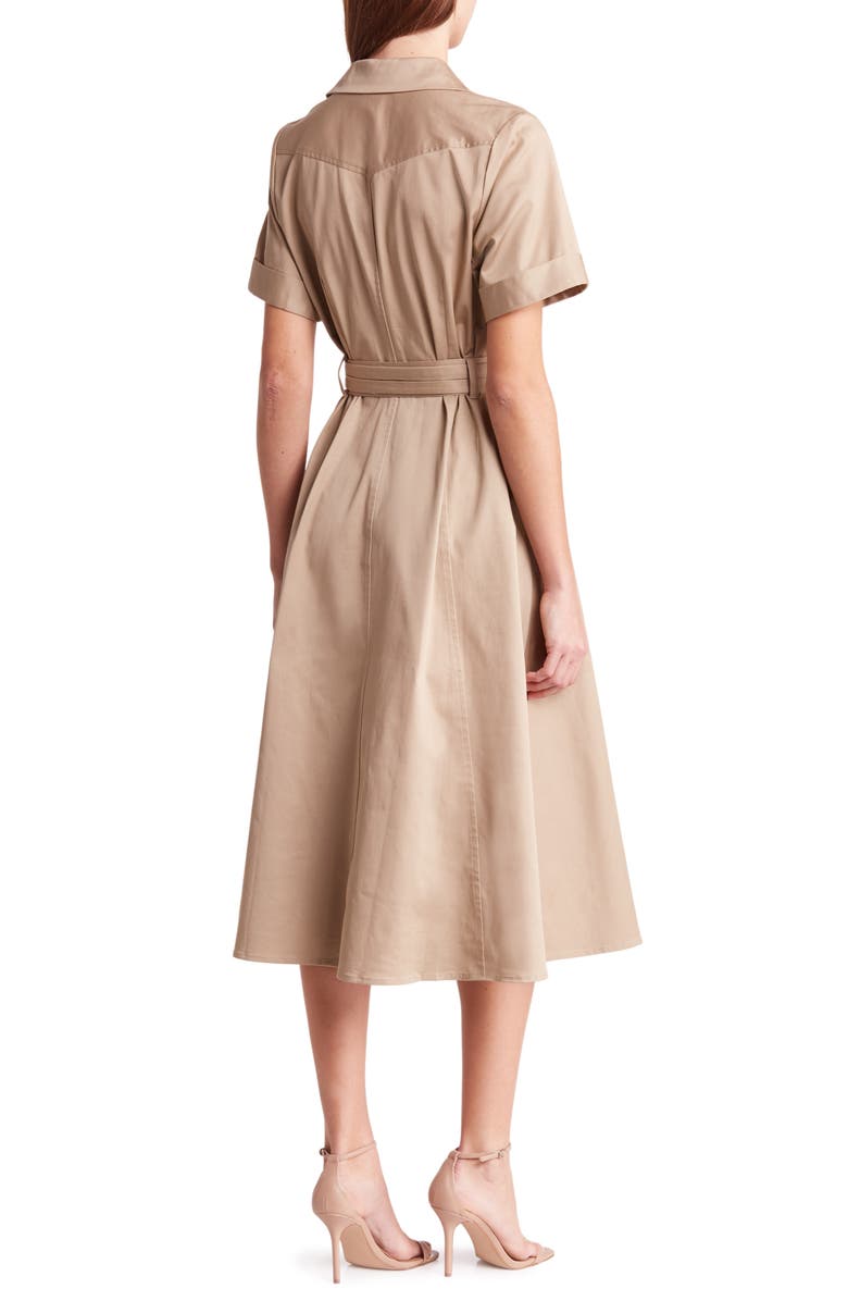 Du Paradis Cotton Shirtdress, Alternate, color,