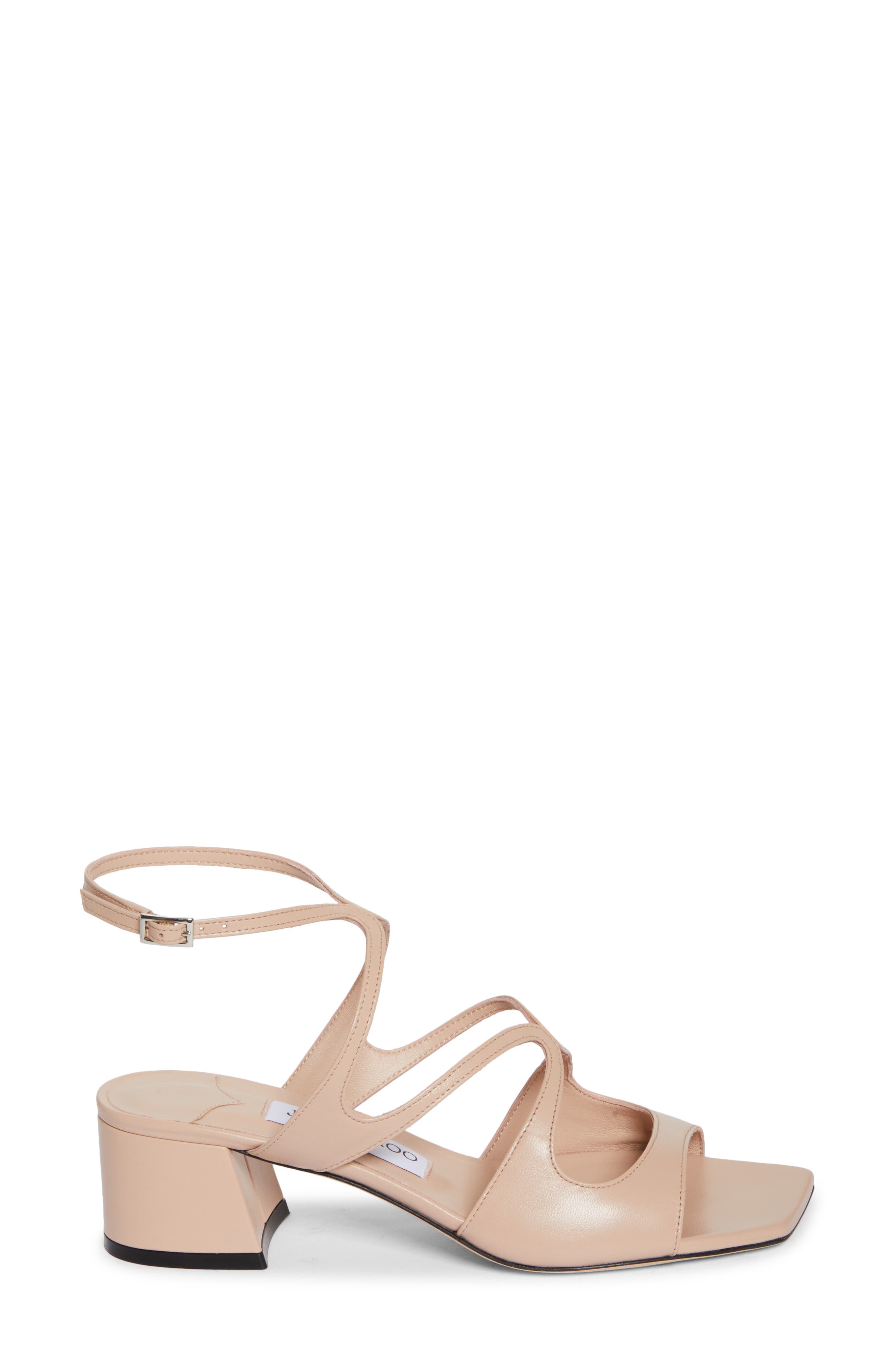 Jimmy Choo Azilia Ankle Strap Sandal, Alternate, color, Macaron