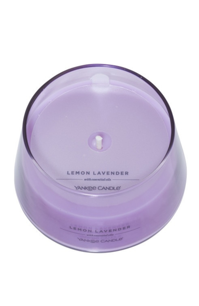 YANKEE CANDLE Lemon Lavender Studio Candle with Essential Oils, Set of 2, Alternate, color, Light Purple