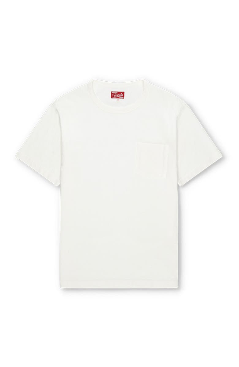 Fortela Tubejp Cotton Chest Pocket T-Shirt, Main, color, White