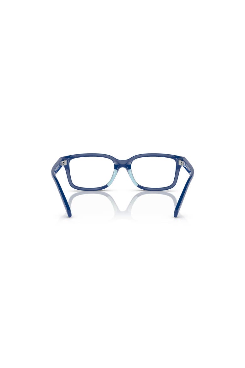 50mm Rectangle optical glasses, Alternate, color, Blue