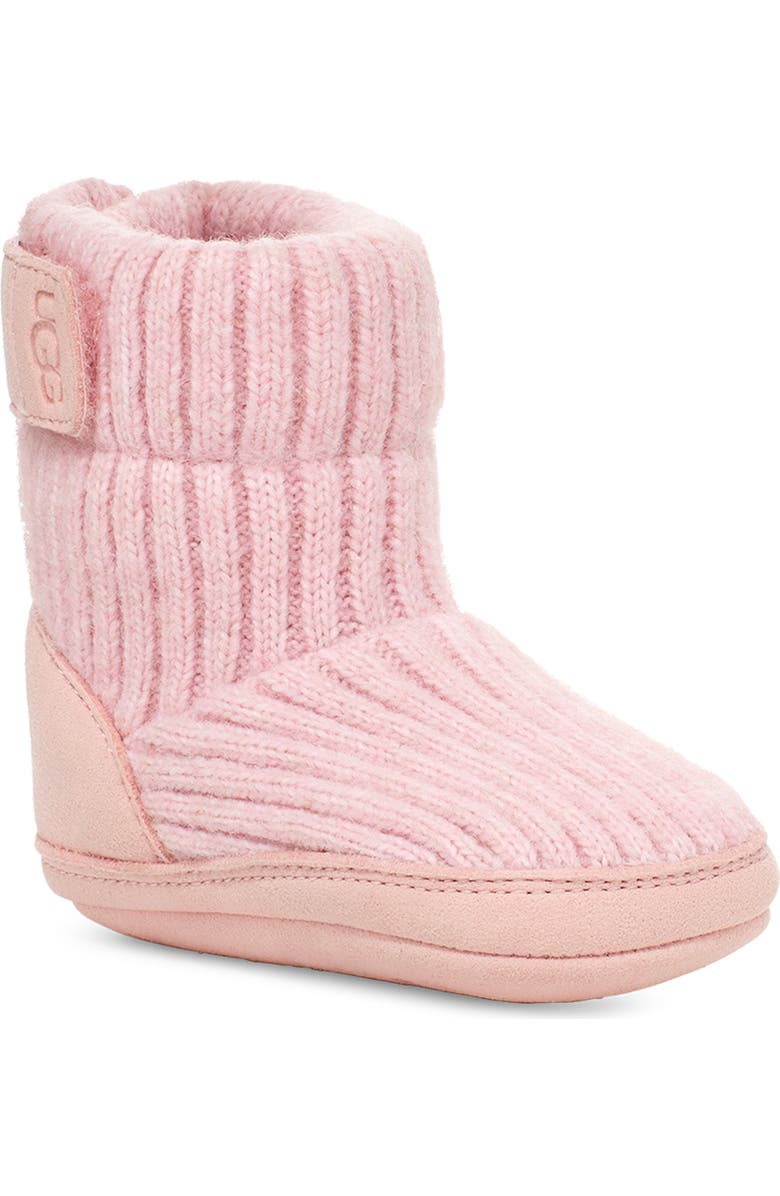 UGG<sup>®</sup> Skylar Water Resistant Knit Boot, Main, color, Seashell Pink
