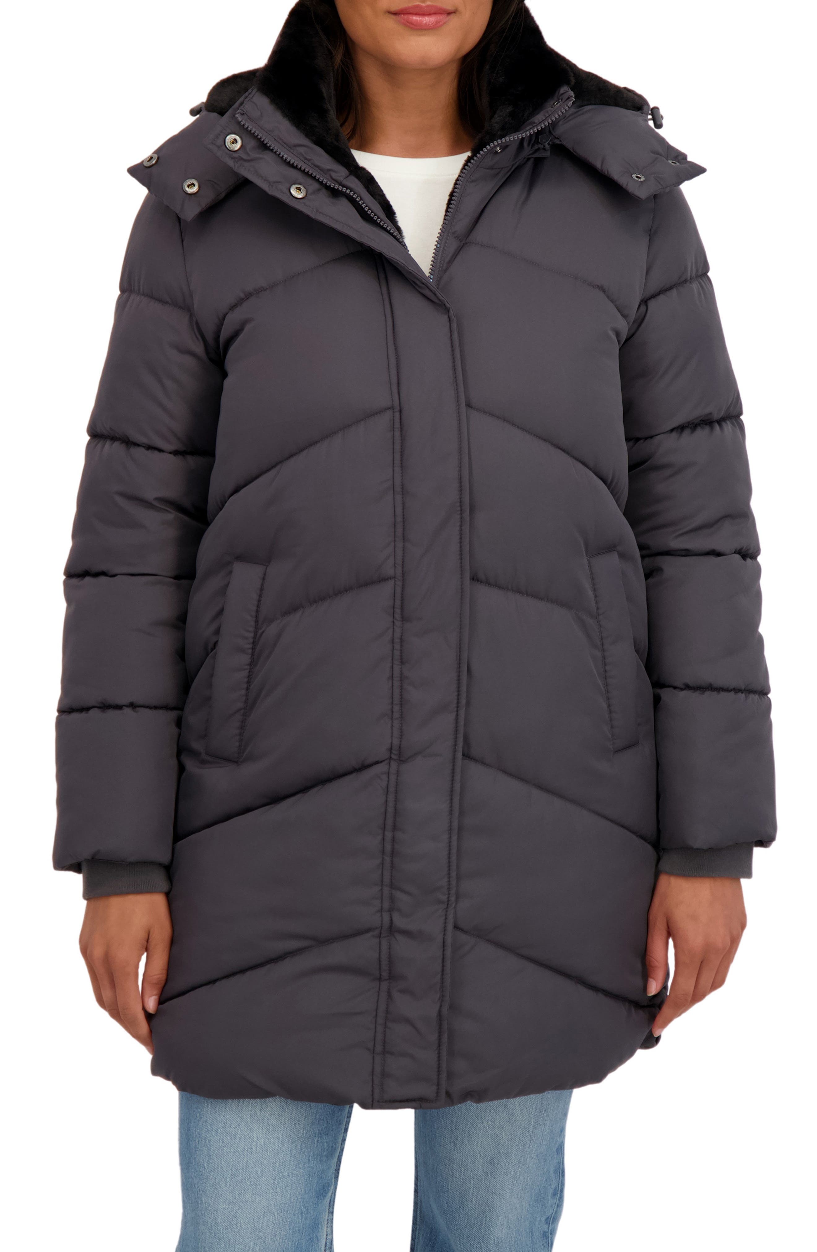 Sebby Quilted Hooded Puffer Jacket