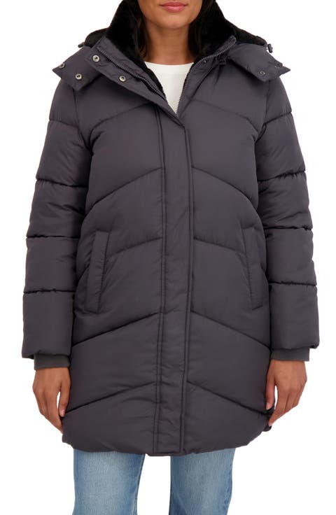 Quilted Hooded Puffer Jacket