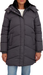 Sebby Quilted Hooded Puffer Jacket