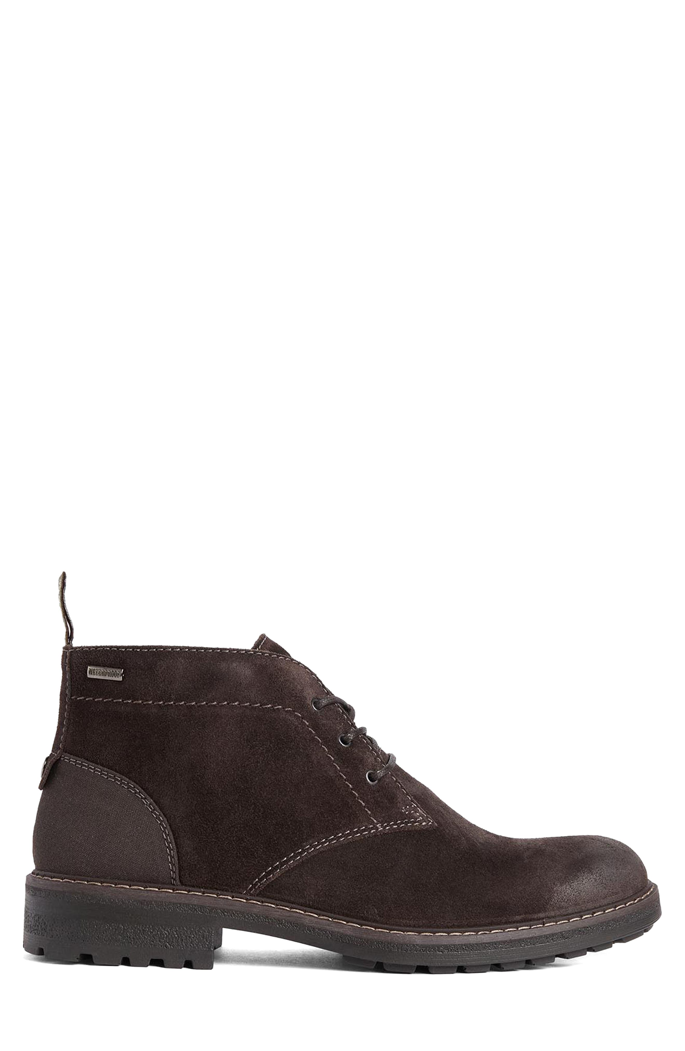 Shawdon Waterproof Chukka Boot, Alternate, color, BROWN SUEDE