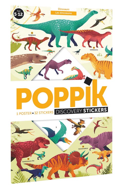 Dinosaurs Discovery Poster & Stickers