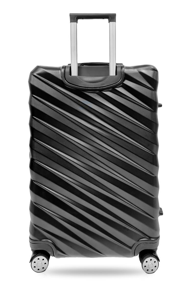 Storto 24-Inch Medium Hardside Spinner Luggage, Alternate, color, BLACK