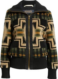 Pendleton Foxglove Range Fleece Bomber Jacket