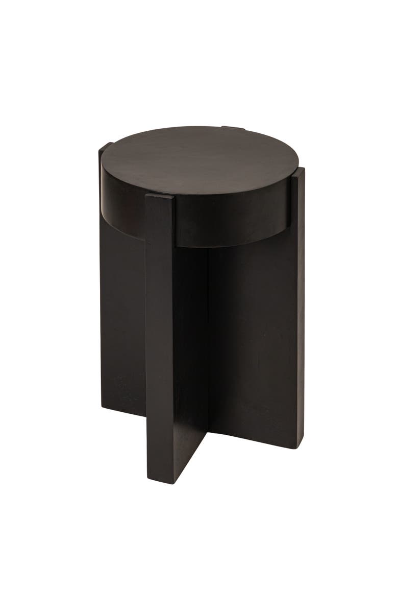 Olive Grove Side Table with Top, Main, color, Black