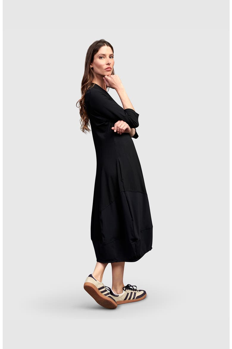Tekbika Ines Cocoon Dress, Alternate, color, Black