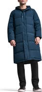 DKNY Zip Front Longline Puffer