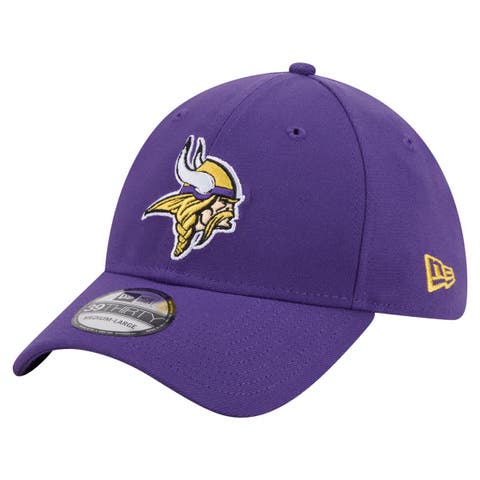 Men's New Era  Purple Minnesota Vikings Core Team 39THIRTY Flex Hat