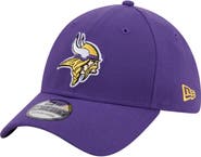 New Era Men's New Era Purple Minnesota Vikings Core Team 39THIRTY Flex Hat