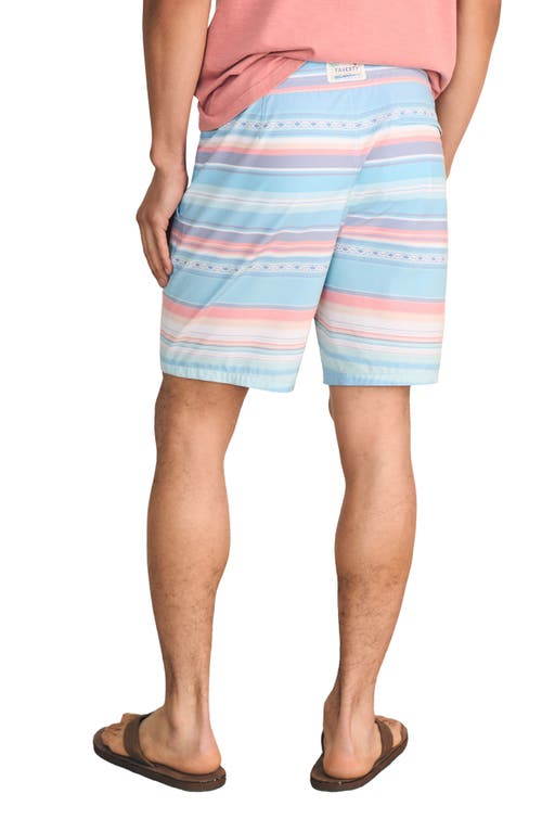 Faherty Sunwashed Board Shorts In Island Sunrise
