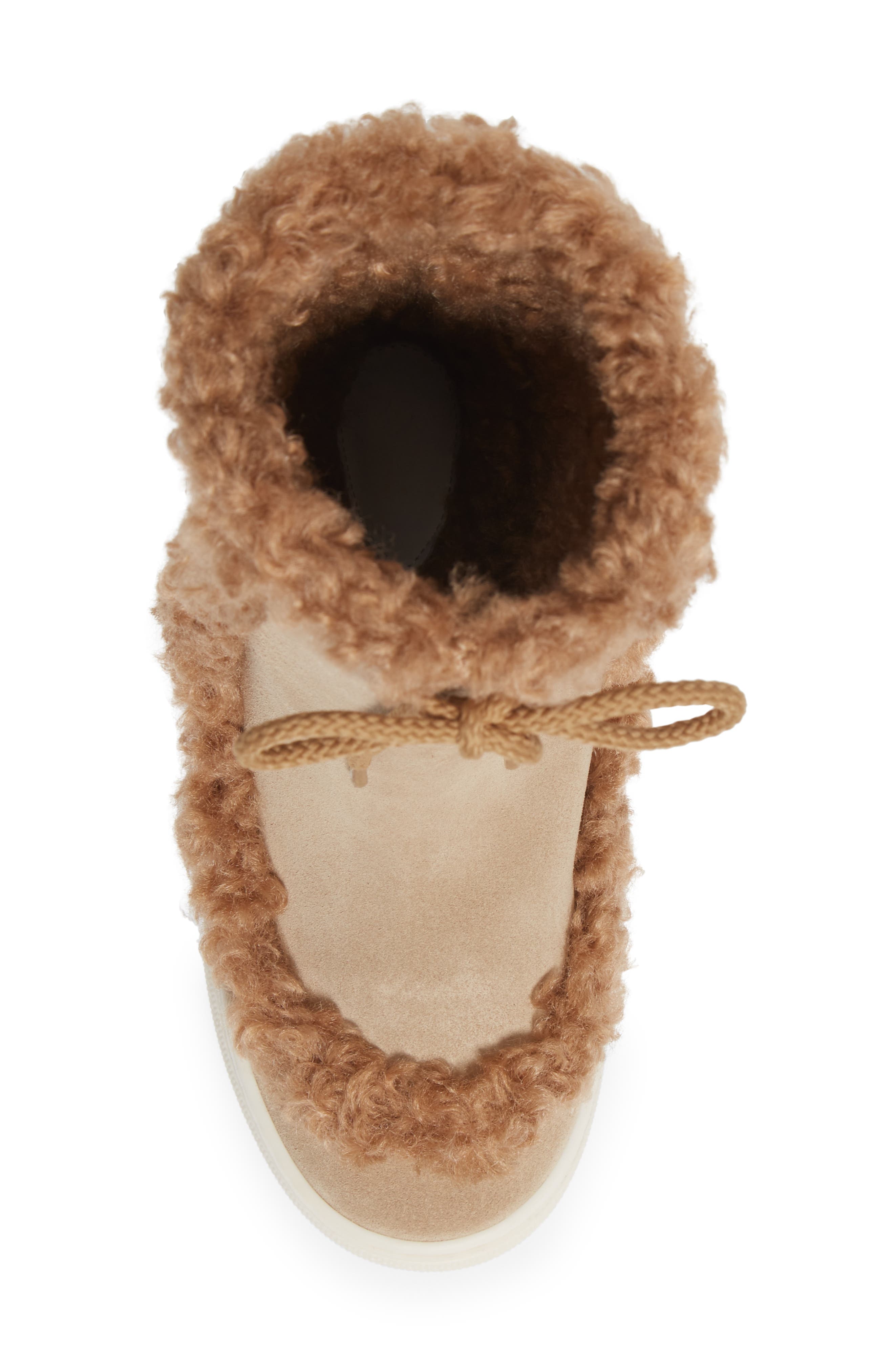 Moncler Petite Insolux Faux Fur Trim Boot, Alternate, color, 