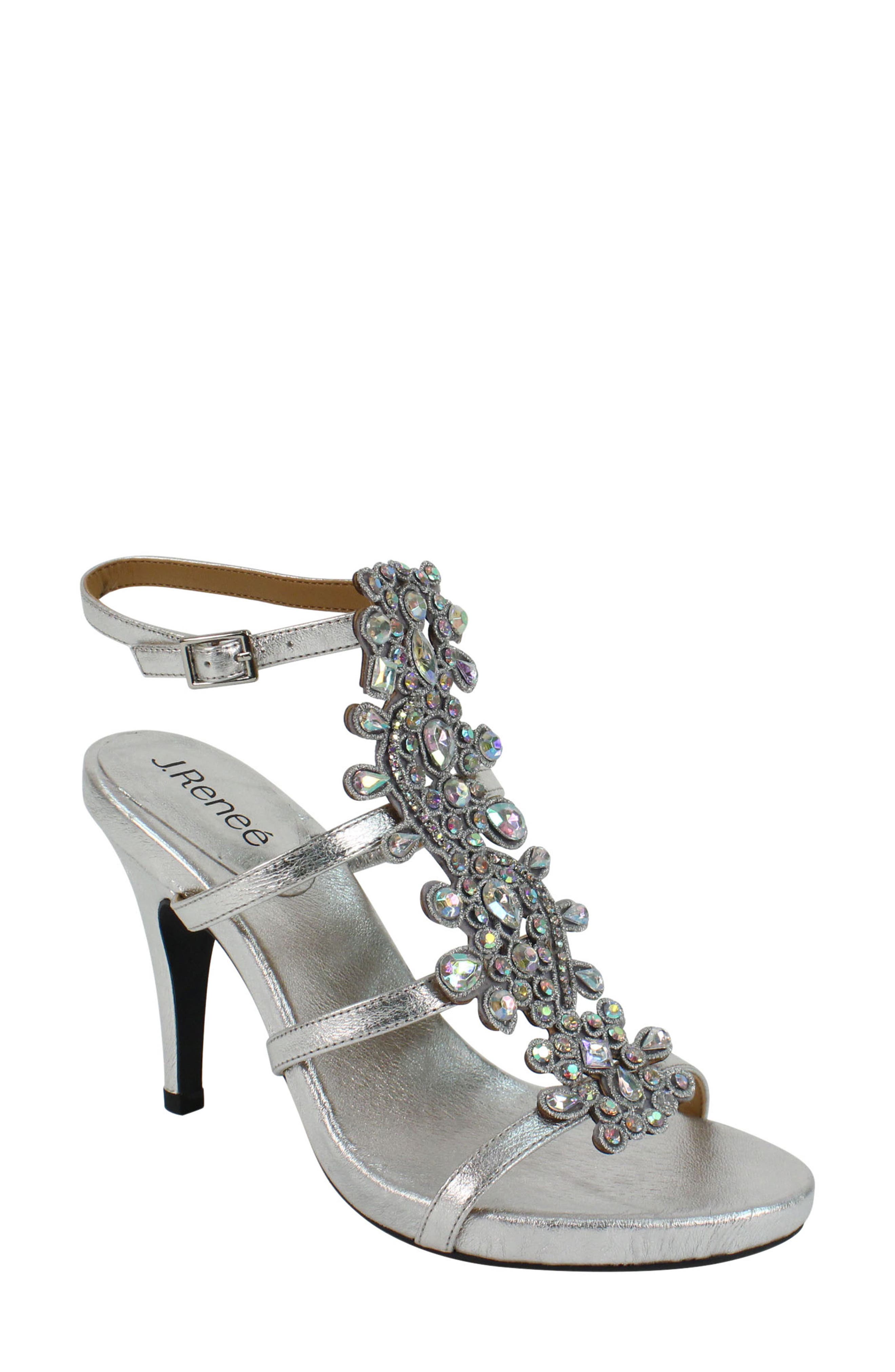 J. Reneé J.Reneé Embellished Strappy Sandal, Main, color, 