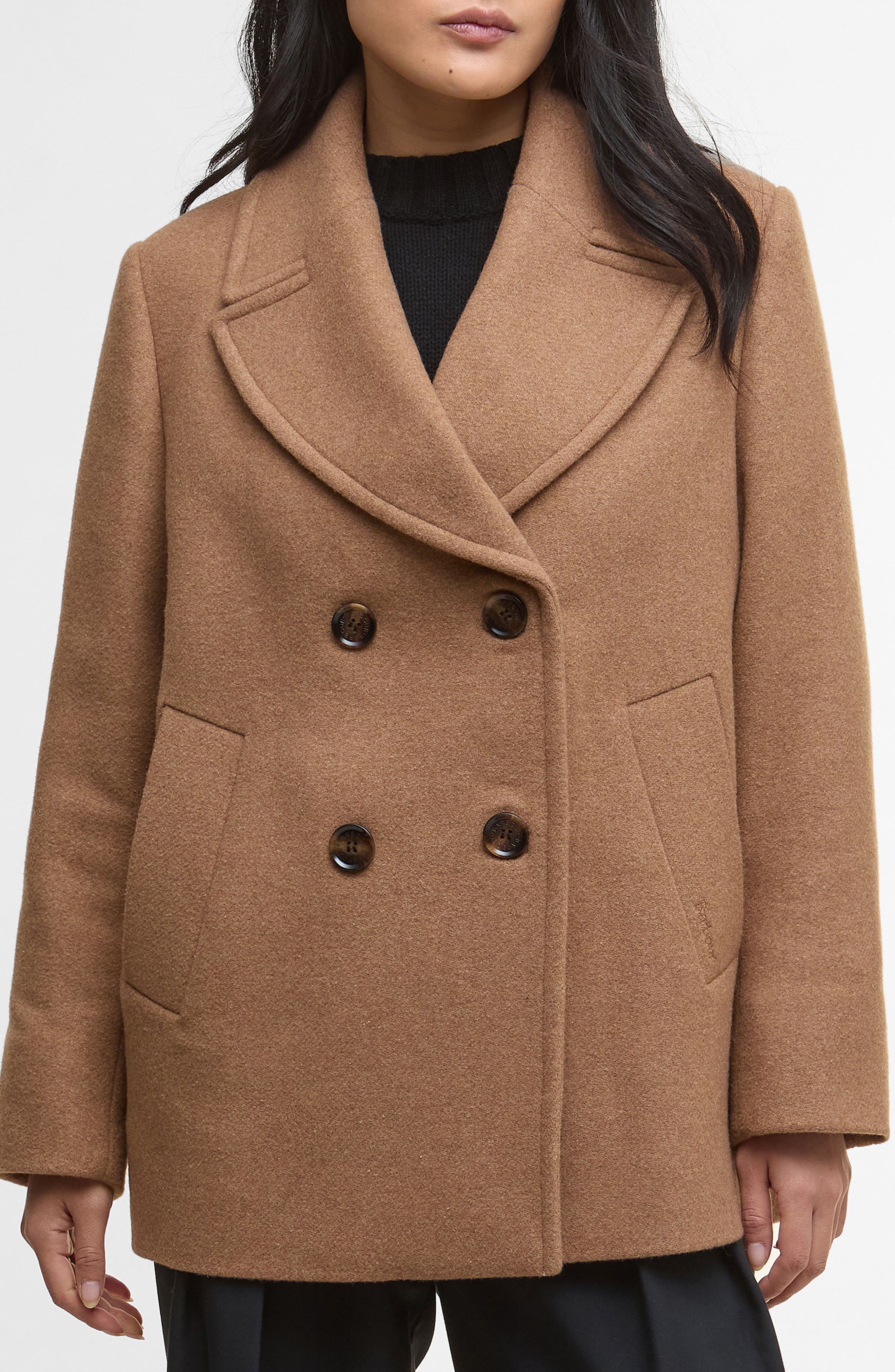 Indie Wool Blend Peacoat - image 3