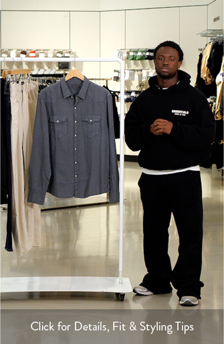 Masa Linen Snap Front Shirt, sales video thumbnail