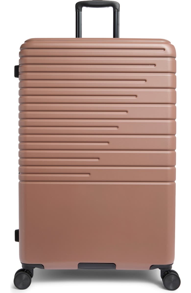 CALPAK Linley 2-Inch Hardside Spinner Luggage, Main, color, Milk Chocolate