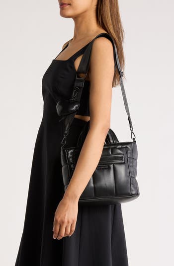 【PORTERNA】Bowen mini tote bag Alaïa | Mina 16 vienne vague beige leather tote bag | Savannahs