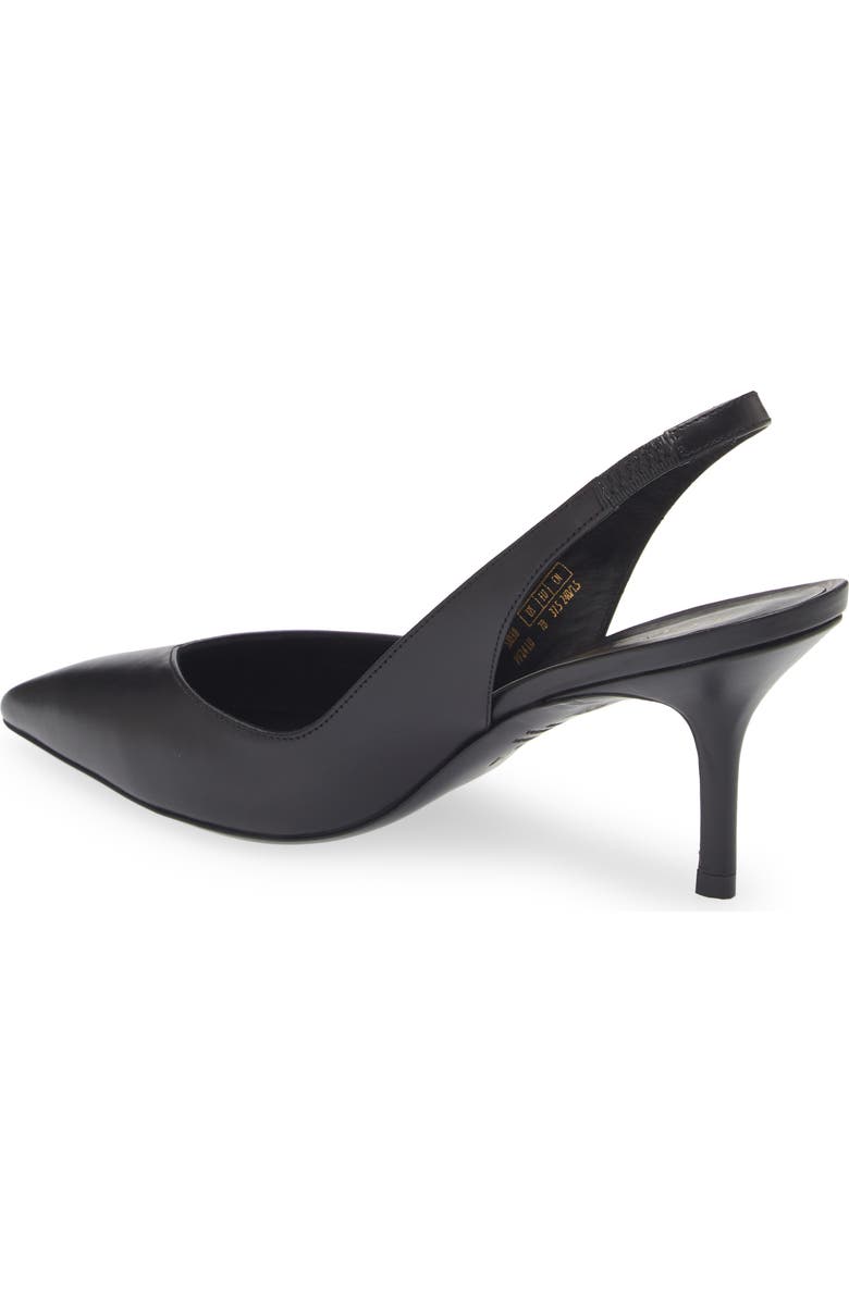 Stuart Weitzman Eva Pointed Toe Slingback Pump, Alternate, color,