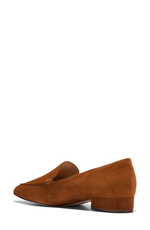 Cole Haan Valantina Pointed Toe Loafer In Brown