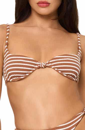 Tulip Stripe Underwire Bikini Top