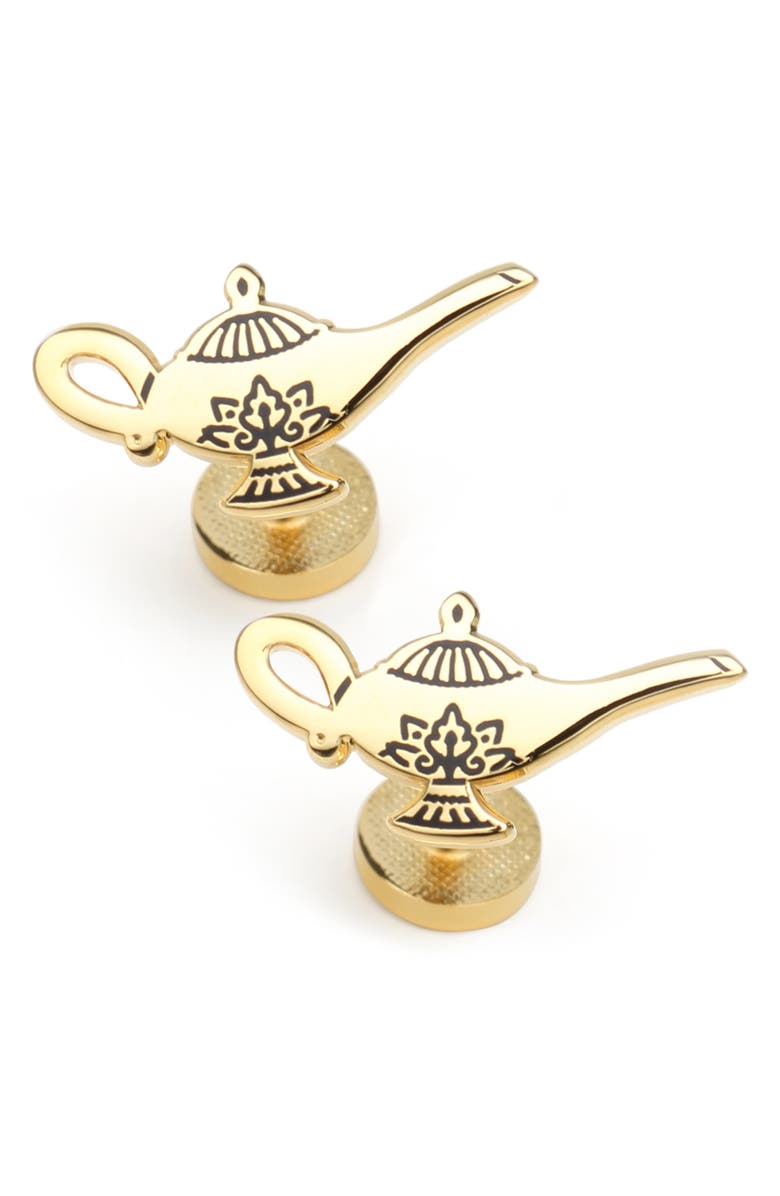 Cufflinks, Inc. Gold Lamp Cuff Links, Main, color, 