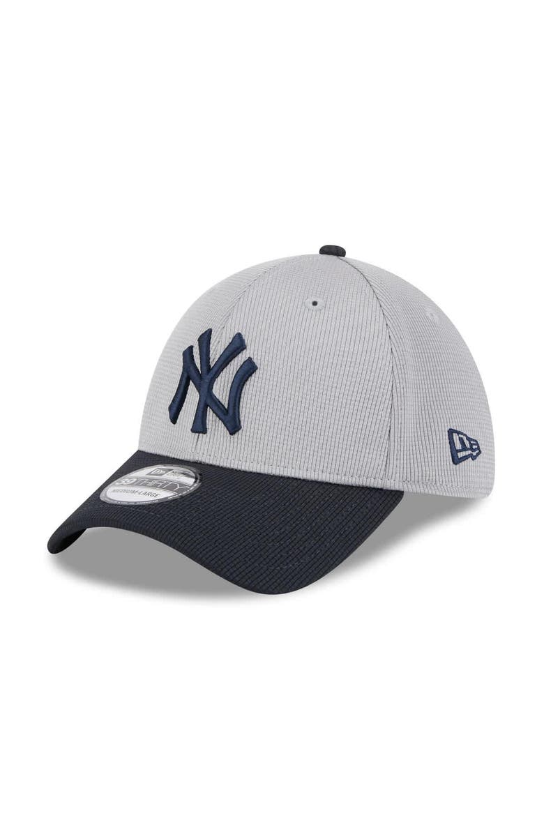 New Era Men's New Era  Gray/Navy New York Yankees 2025 Spring Training 39THIRTY Flex Hat, Alternate, color, 