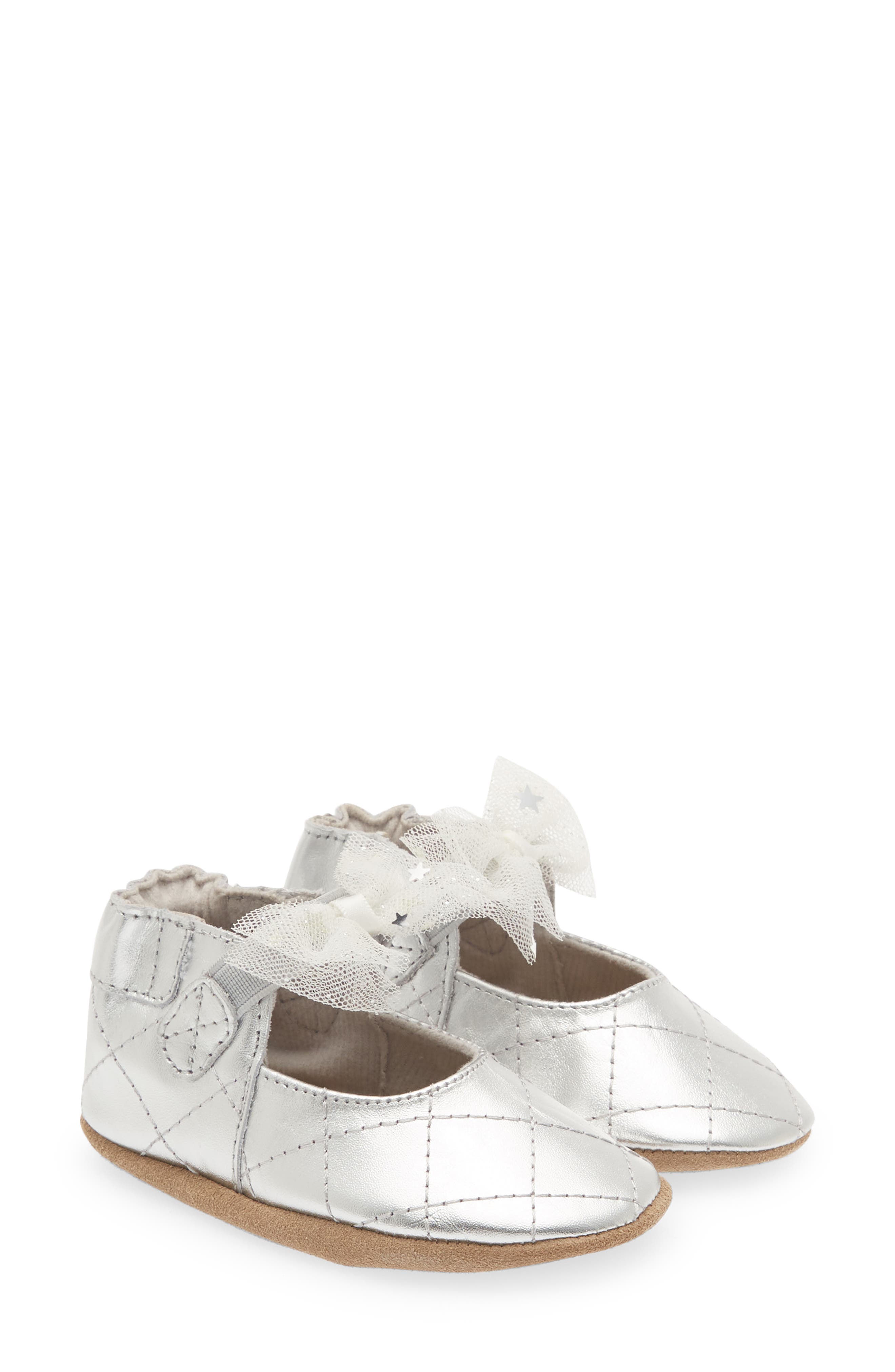 Robeez<sup>®</sup> Winnie Crib Shoe, Main, color, 