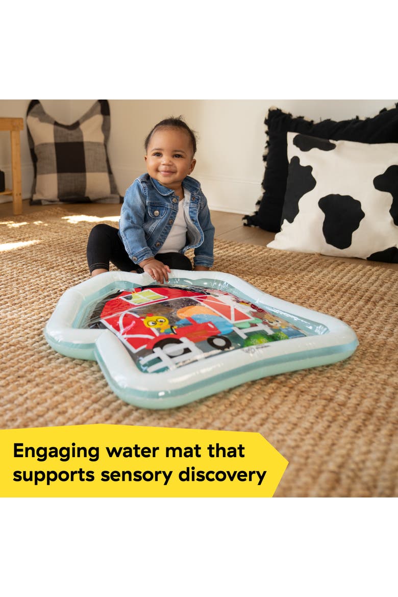 Farm Explorers Cal's Sensory Barn Water Mat, Alternate, color, Blue