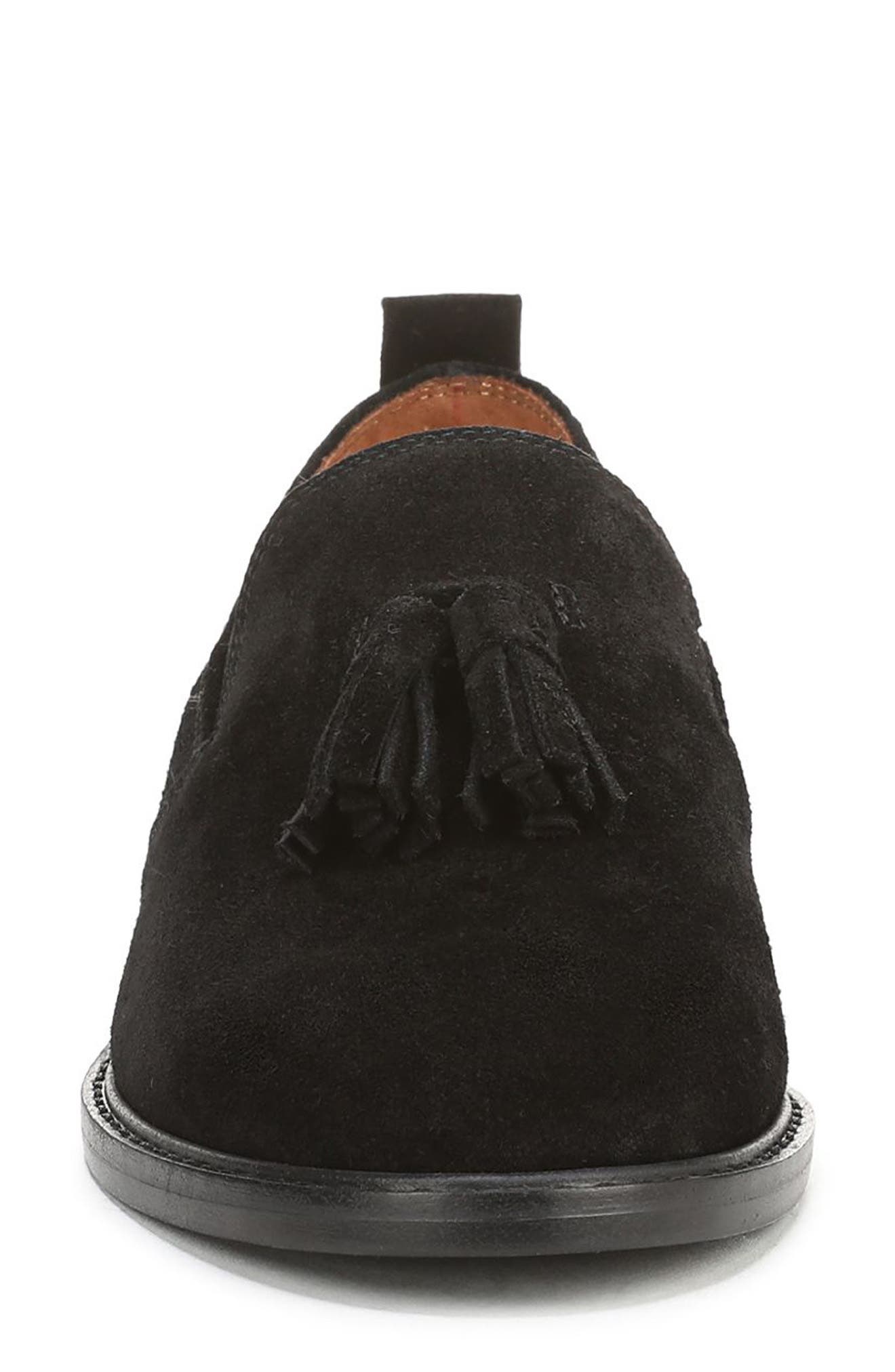 Franco Sarto Annalee Tassel Flat, Alternate, color, Black