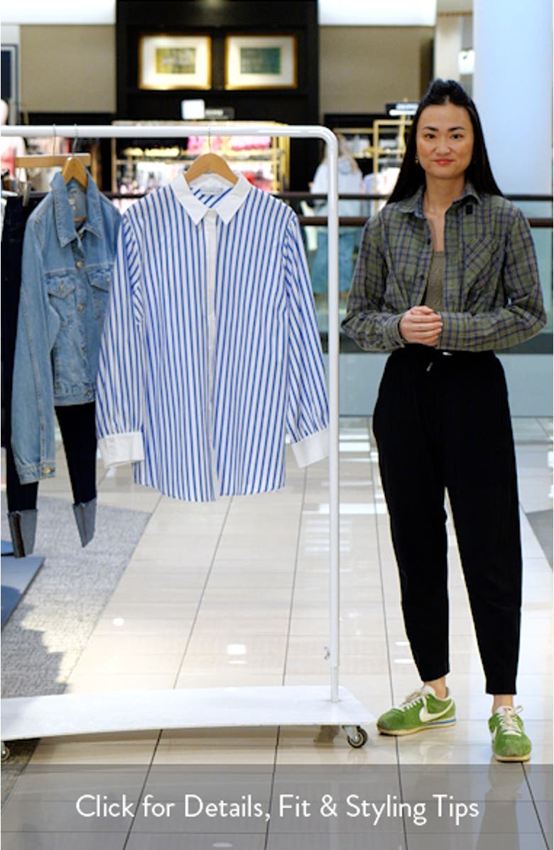 Franklin Cotton Stripe Button-Up Shirt, sales video thumbnail