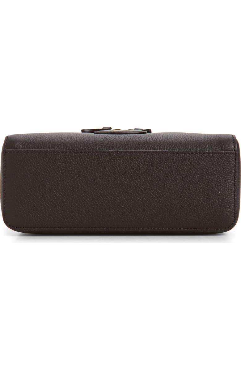 Burberry Bloomsbury Leather Vanity Bag, Alternate, color, Peat/ Sand