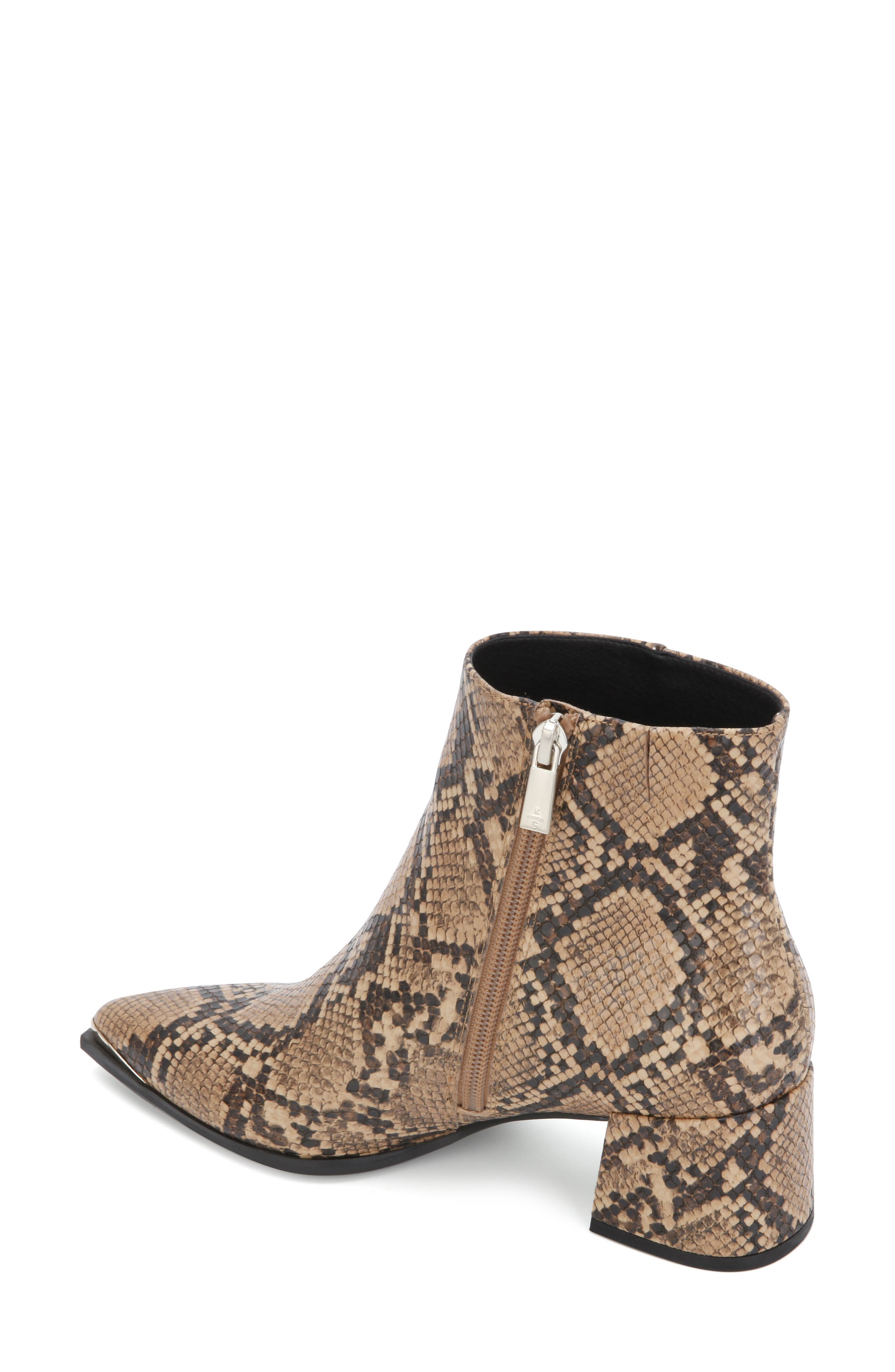 Kenneth Cole New York Roanne Snake Embossed Bootie (Women) | Nordstrom