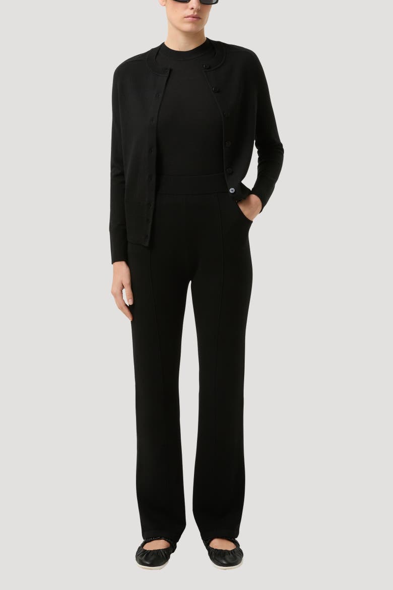 Dasha Knitted Pants, Alternate, color, Black