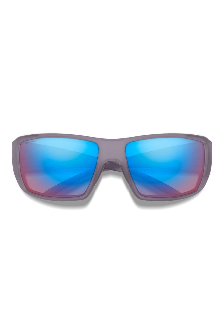 Guide's Choice 62mm Sunglasses, Main, color, METEORITE CRYSTAL / ROSE BLUE