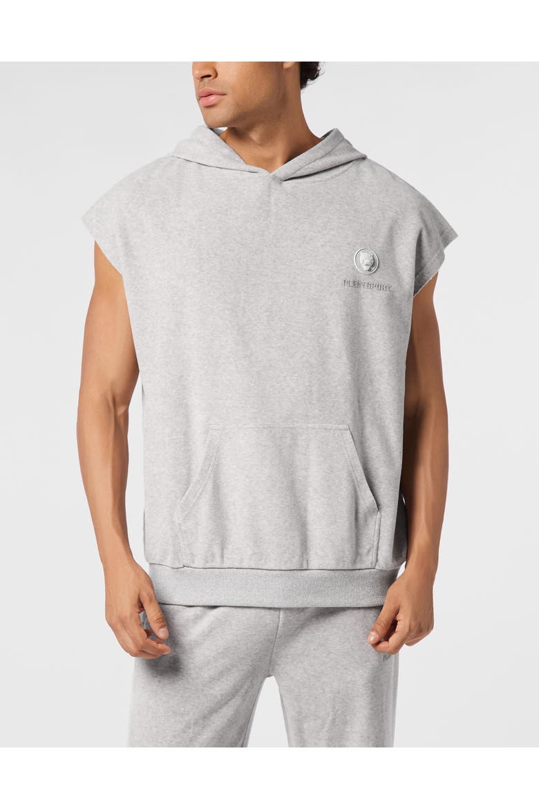 Jogging Vest Men, Main, color, lightgrey