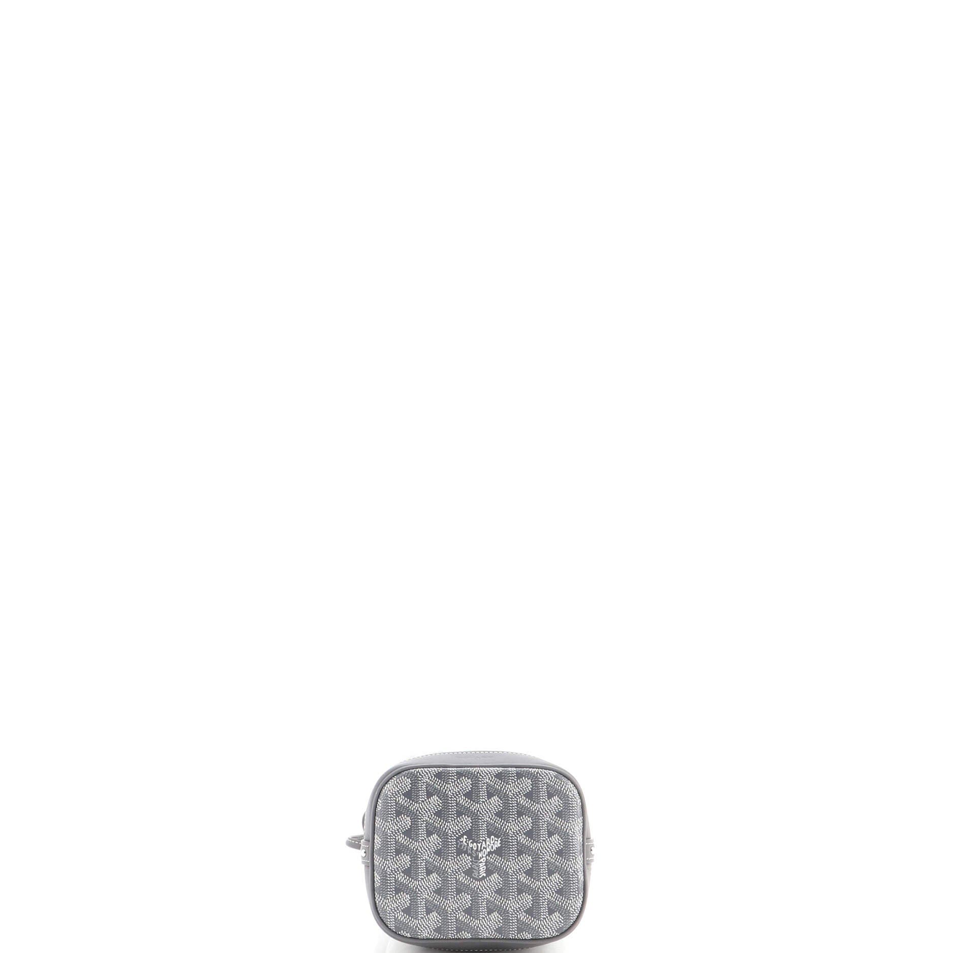 Petit Flot Bucket Bag Coated Canvas Mini, Alternate, color, Grey