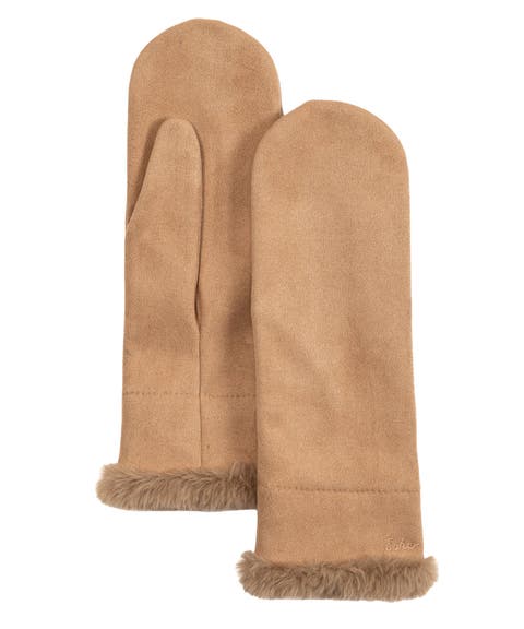Stretch Suede Mitten