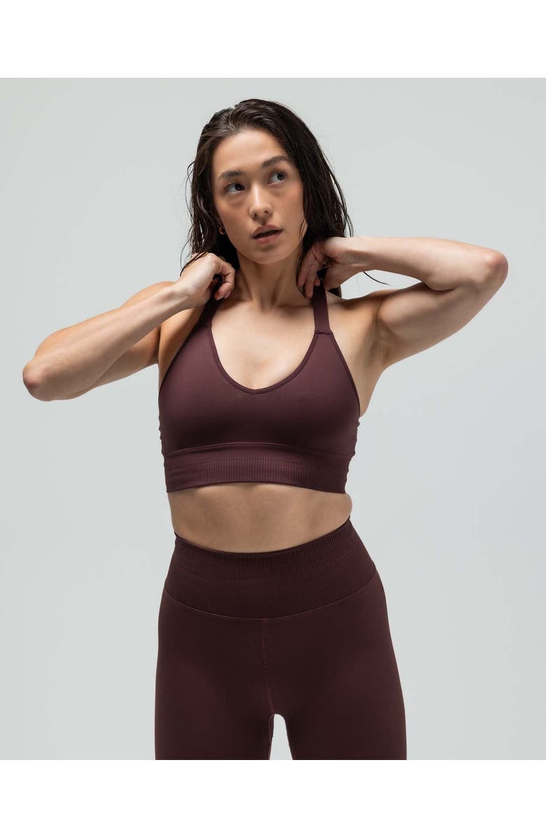 Reformer The Plunge Bra, Main, color, Maple