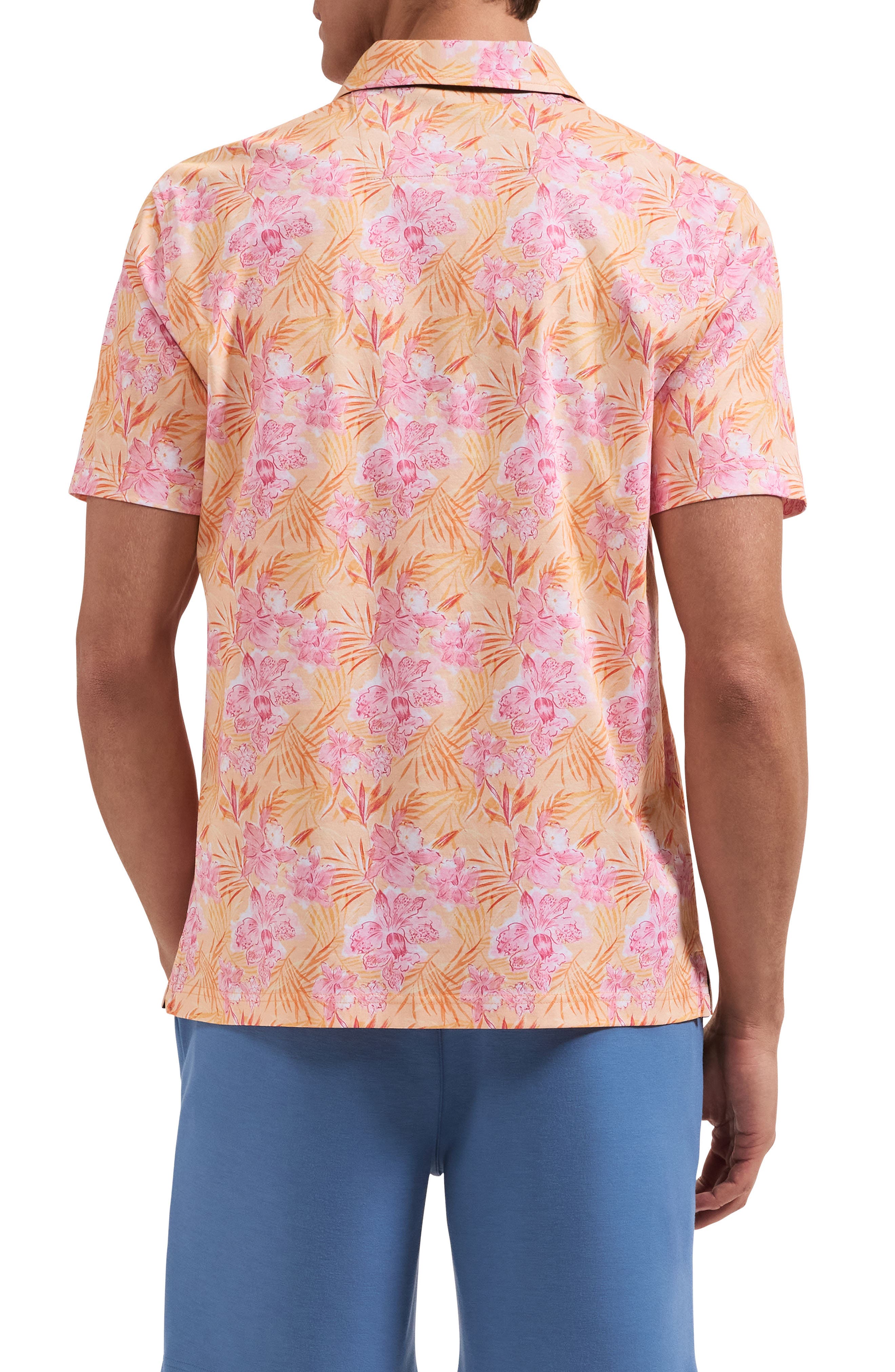 Hendrix Floral Pima Cotton Polo - image 2