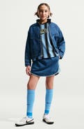 Nike Kids' Two-Tone Denim Skirt